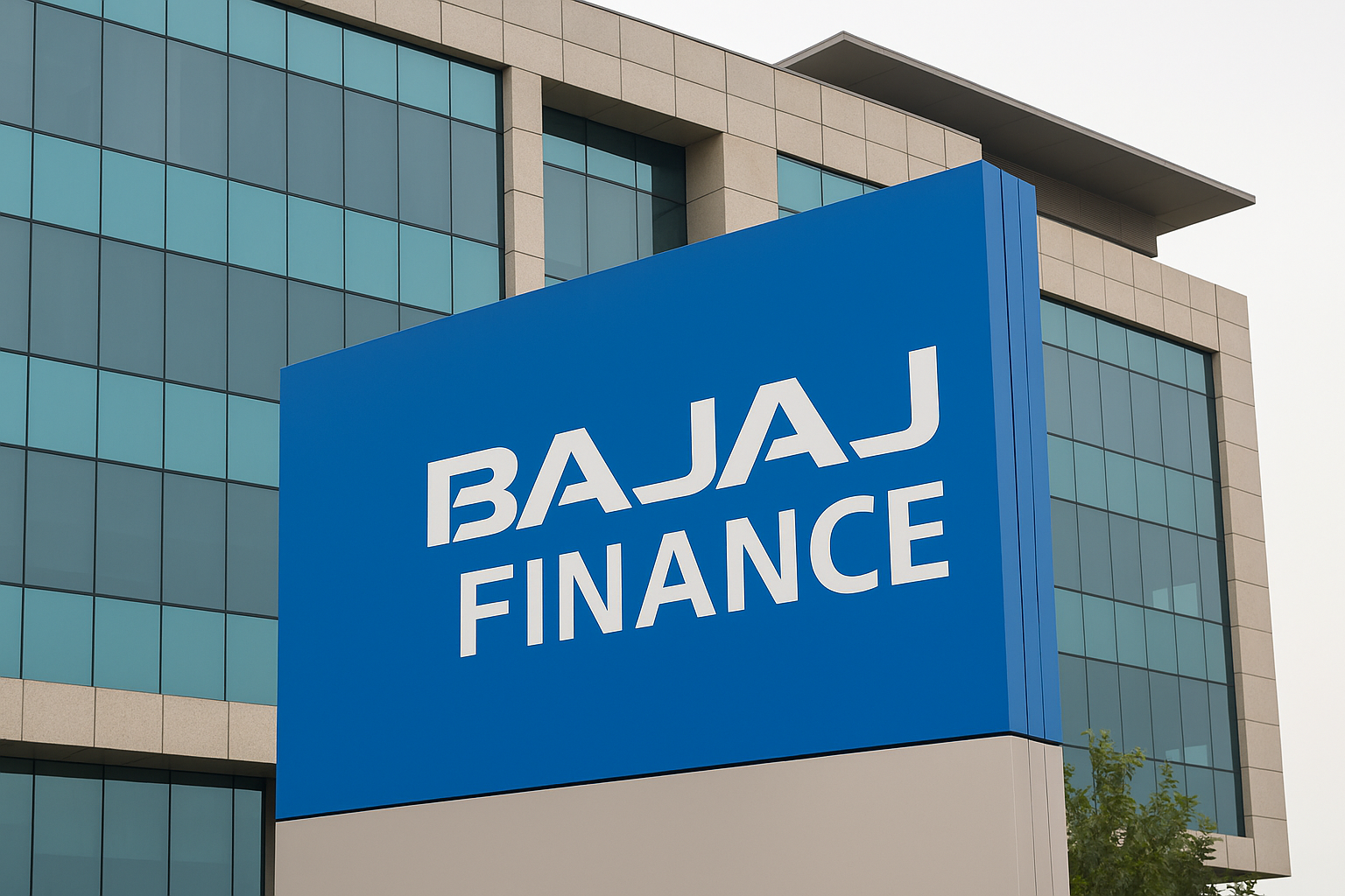 Bajaj Finance Office Sign – Bajaj Housing Finance Share News Today Update